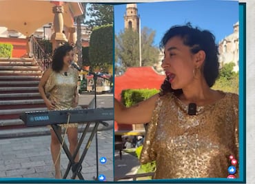 Flor Amargo conquista Huichapan con su energía musical y carisma escénico