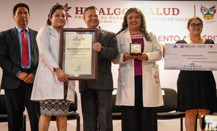 Reitera Menchaca compromiso con la salud en Hidalgo