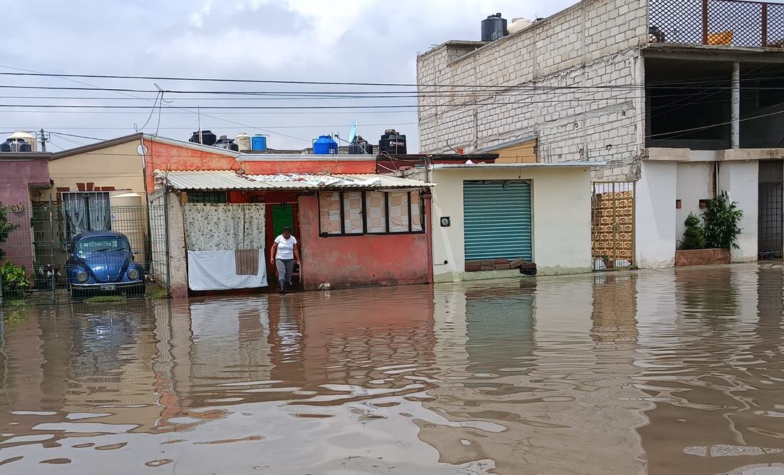 Inundación en Los Tuzos continúa | Foto: Lourdes Naranjo