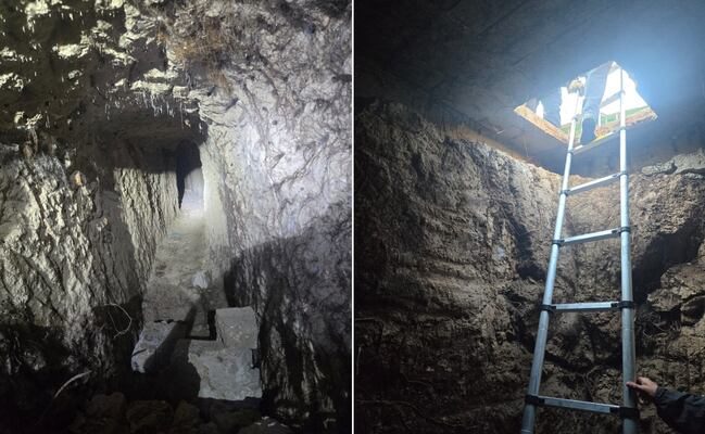 Túnel oculto bajo un predio destapa red clandestina de hidrocarburo en Tepetitlán