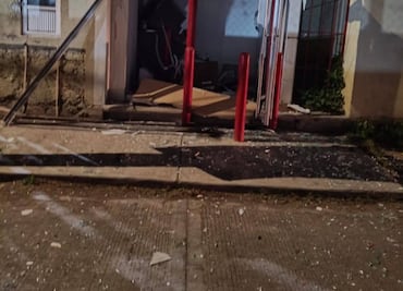 Explosión en cajero Banorte de Tulancingo; intentan robar con artefacto explosivo