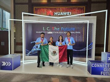 Orgullo hidalguense; estudiantes de UPMH obtienen el tercer lugar en competencia mundial de Huawei