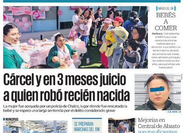 Portada El Universal Hidalgo 060324