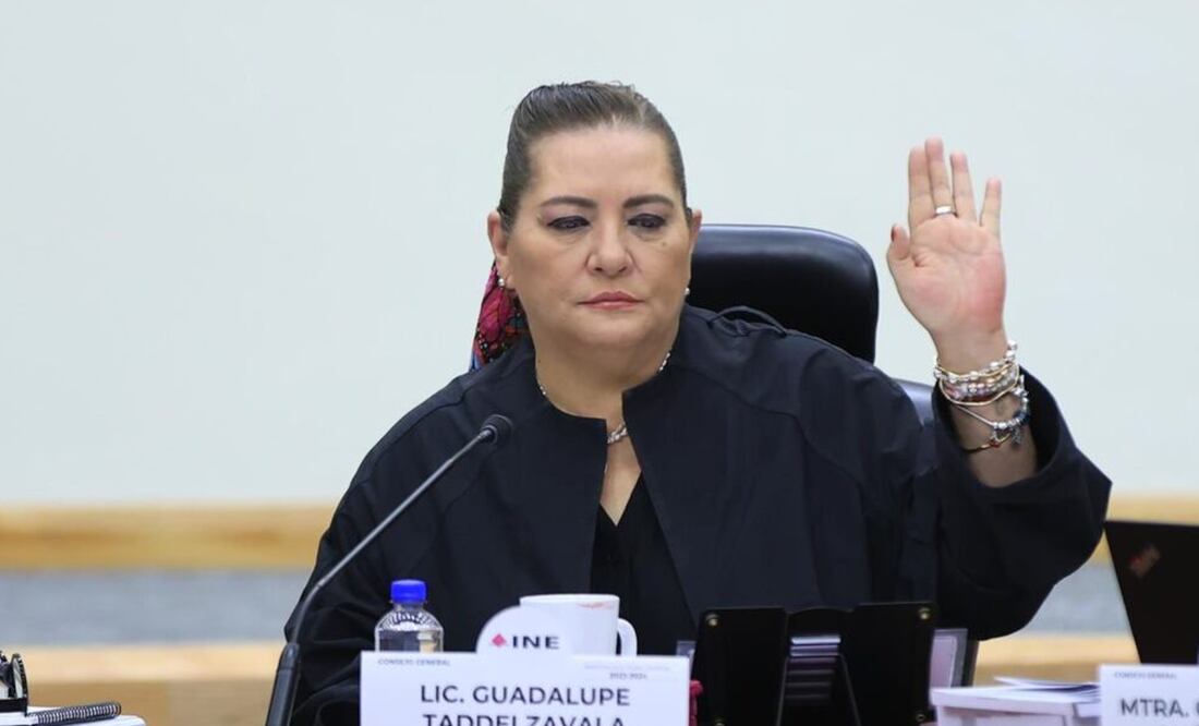 Guadalupe Taddei, consejera presidenta del INE. Foto: Fernanda Rojas/EL UNIVERSAL