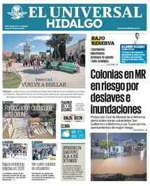 Portada EL Universal Hidalgo 20/04/26