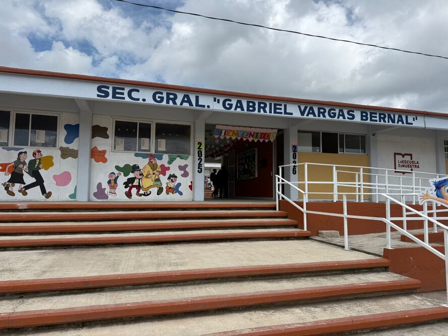 Escuela Secundaria Gabriel Vargas I Foto: Especial