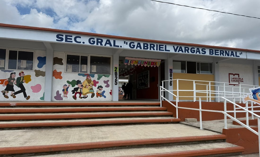 Escuela Secundaria Gabriel Vargas I Foto: Especial
