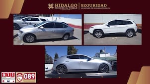 Recuperan tres vehículos de lujo tras asalto a lote de autos en Tula
