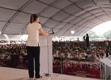 Sheinbaum anuncia reducción de pobreza en Tabasco y destaca apoyo a la población a través de programas sociales
