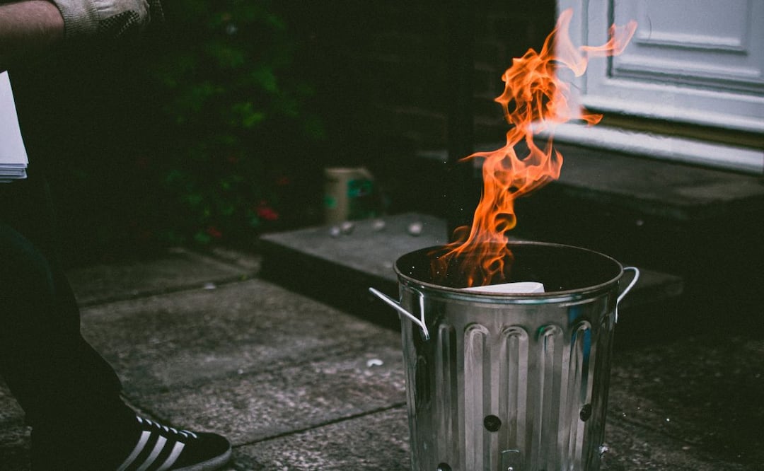 En marzo se han registrado al menos cuatro incendios provocados por quema de basura | Foto: Pexels