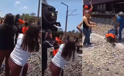 VIDEO. Mujer muere por intentar tomarse una selfie junto a locomotora de vapor en Hidalgo