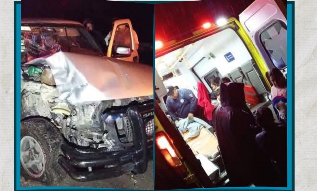 Accidente Corredor de la montaña deja 10 personas lesionadas I Foto: Especial