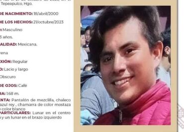 Familiares de joven desaparecido en Ciudad Sahagún confirman su hallazgo sin vida