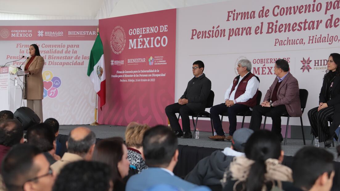 Recibirán 8 mil personas con discapacidad pensión en Hidalgo Foto: Luis Soriano