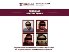Sentencian a 80 años de prisión a cuatro secuestradores en Metztitlán