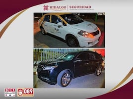 Operativos contra robos en Pachuca