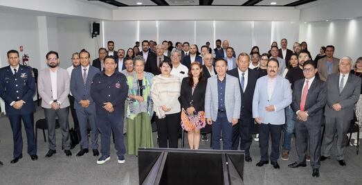 Presentan Clúster Metropolitano Aeroespacial a empresarios hidalguenses