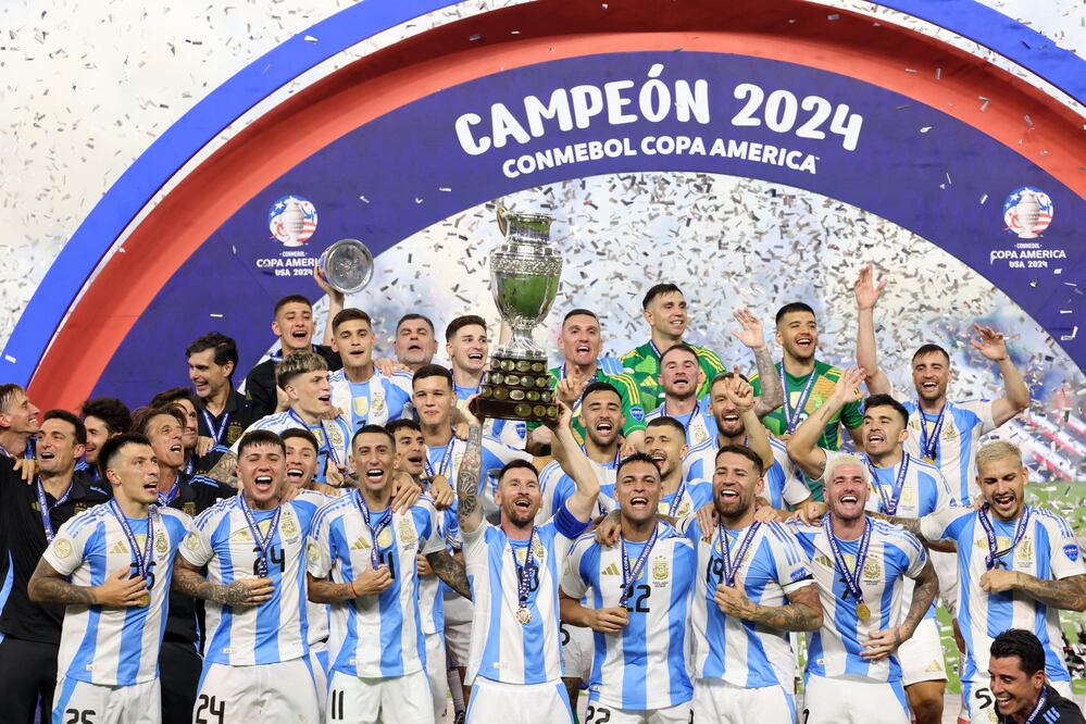 Argentina se consagró bicampeón de América I Foto: X Conmebol Copa América