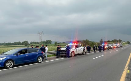 Cinco conductores liberados tras asalto en Arco Norte