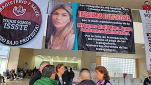 Retoman manifestación trabajadores del ISSSTE en Pachuca; descartan bloqueo