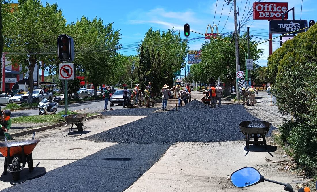 El programa Pachuca Sin Baches contempla 101 vialidades de las 53 colonias | Foto: Lourdes Naranjo