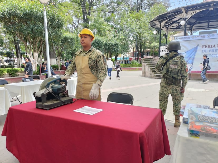Realizan feria integral de prevención y seguridad en Tulancingo | Foto: Grisel Lira
