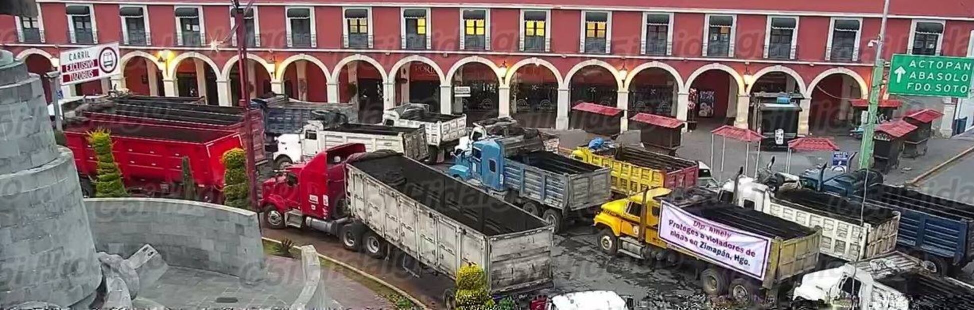 Bloqueo Pachuca I Foto: Especial