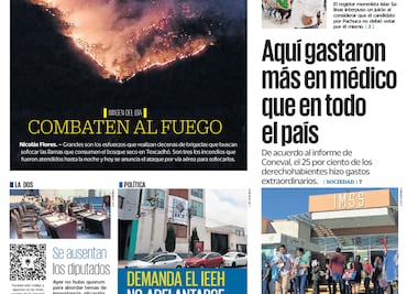 Portada El Universal 27/03/24