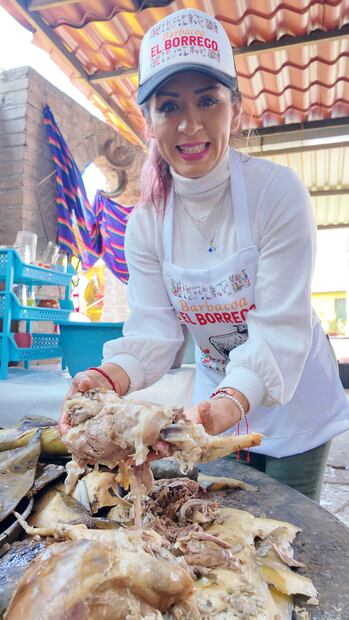 Reyna Mejía: La emprendedora que revoluciona la barbacoa en Actopan | Foto: Cortesía