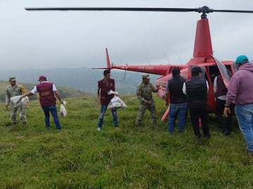 Sebiso entrega víveres recolectados en centros de acopio para apoyar a damnificados por el huracán Priscilla