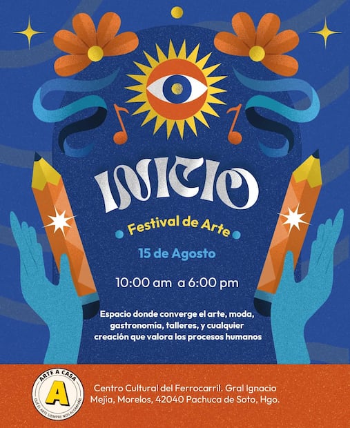 Regresa INICIO, el festival que reunirá arte, música, moda y gastronomía en Pachuca | Facebook: Arte a Casa