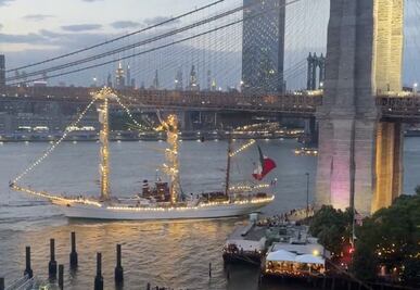 EU espera autorización de México para subir al buque escuela Cuauhtémoc; entrevistarán a la tripulación