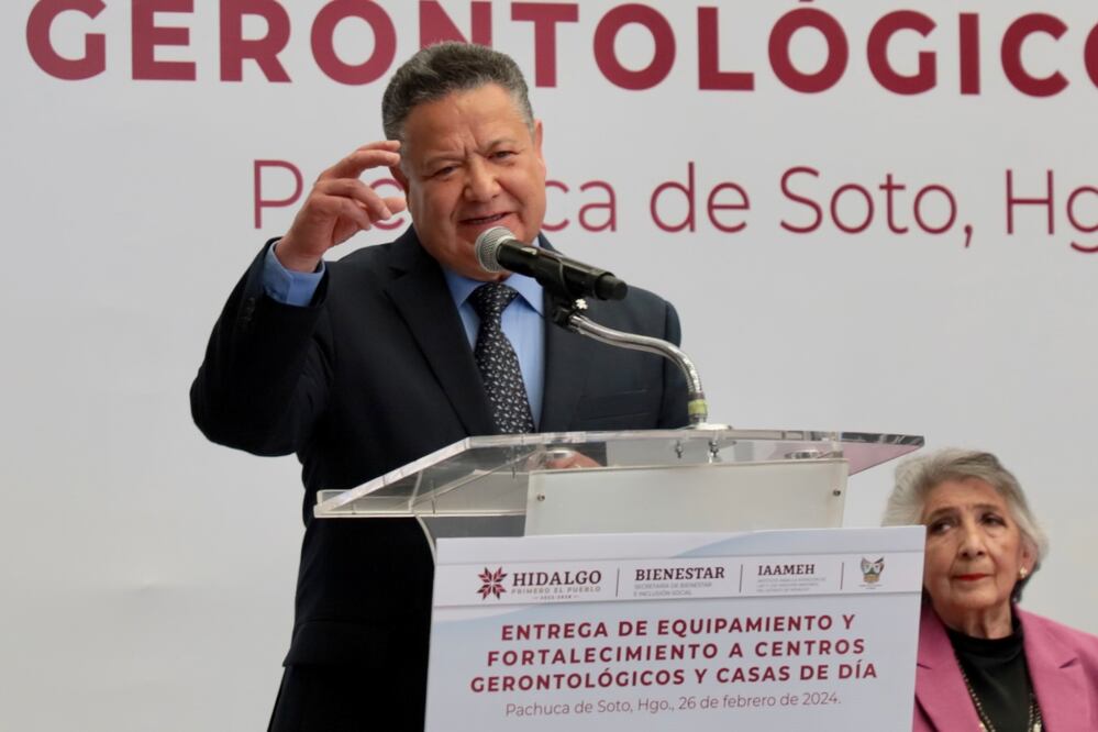 Julio Menchaca, gobernador de Hidalgo Foto: Luis Soriano