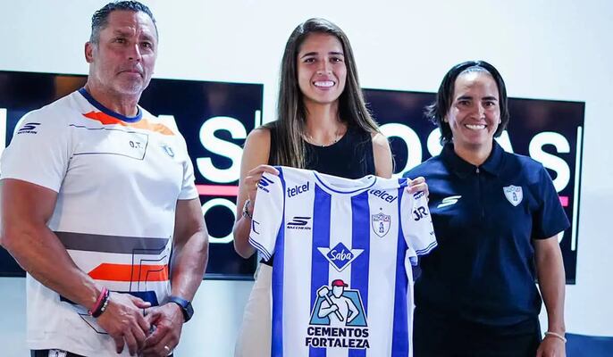Presentan a Eudimilla Rodrigues como nueva jugadora del Pachuca Femenil