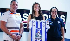 Presentan a Eudimilla Rodrigues como nueva jugadora del Pachuca Femenil
