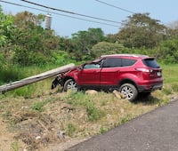 Accidente deja sin luz a cuatro comunidades de Huejutla