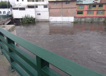 Crecida en niveles del río Tula causa alerta en la población
