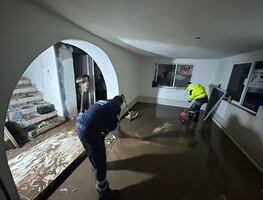 Anegaciones en Tepeji del Río tras crecida del río Tlautla