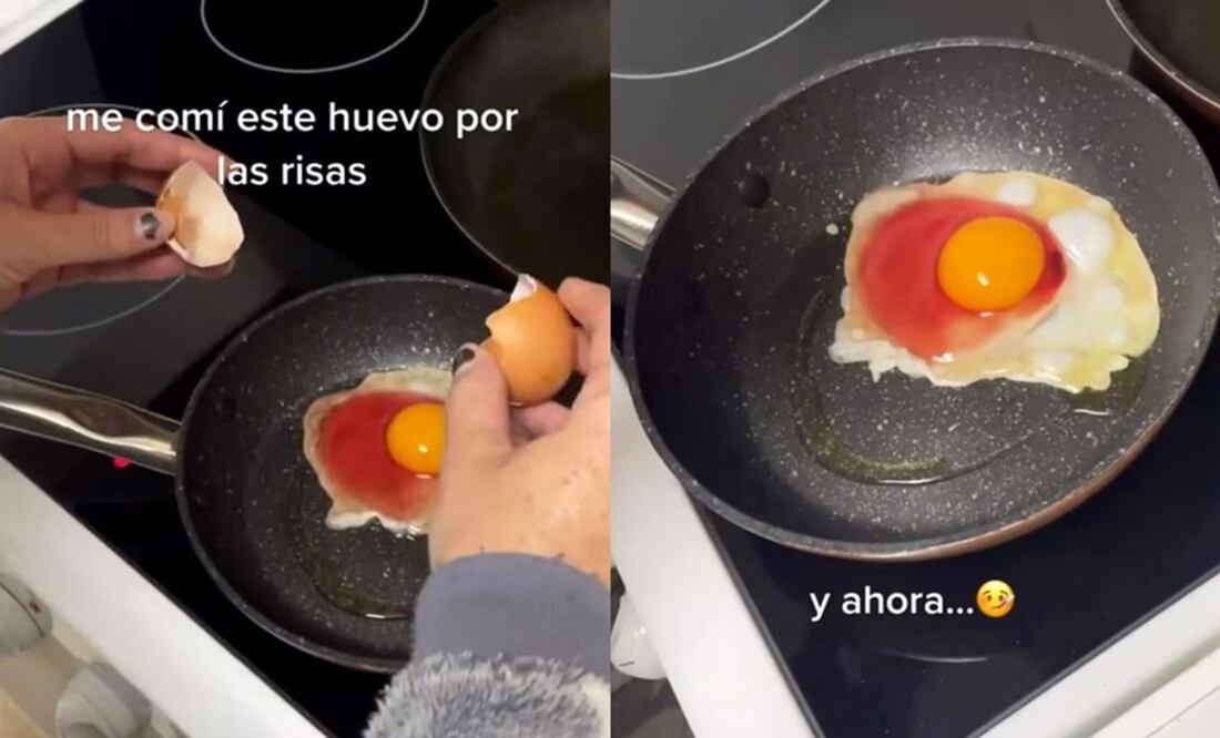 El huevo causó una infección grave al hombre que lo comió | Capturas de video