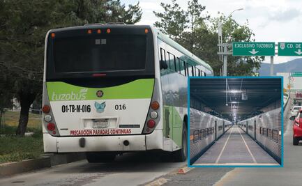 Tuzobús tendrá conexión con el tren AIFA-Pachuca y analizan uso de camiones eléctricos