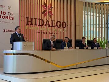 Anuncian 21 nuevos proyectos de inversión para Hidalgo