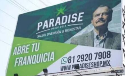 “Salud, diversión y bienestar”: Paradise; esta es la tienda que Vicente Fox promocionaba y Cofepris suspendió por venta ilegal 