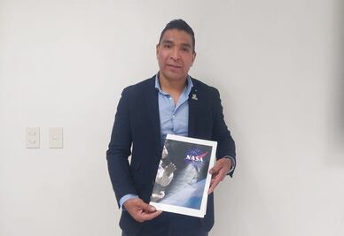 Maestro hidalguense llevará inspiración hasta la NASA