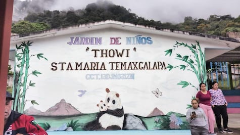 Por lluvias, ocurre hundimiento en jardín de niños de Tenango