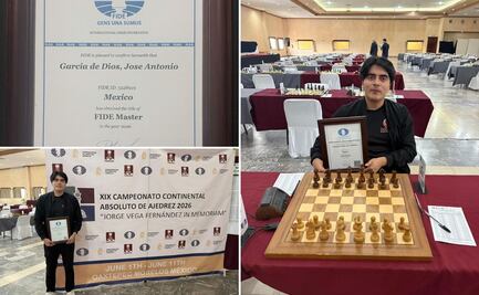 José Antonio García de Dios hace historia al convertirse en el primer Maestro FIDE de Hidalgo