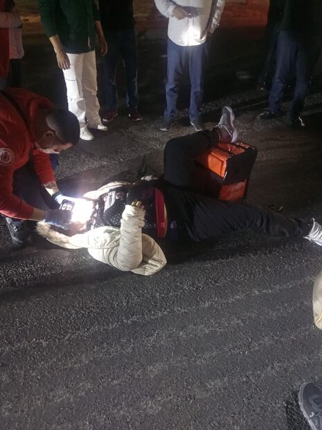 Accidente de repartidora de Rappi en Pachuca provoca retraso en entregas | Foto: Especial