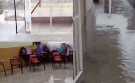 Video: Suman dos escuelas afectadas por lluvias en Hidalgo 