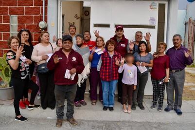 Candidatos en el distrito de Tizayuca recorren calles y colonias en busca del voto