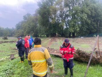 Se desborda arroyo en la colonia Nantzha, en Tula