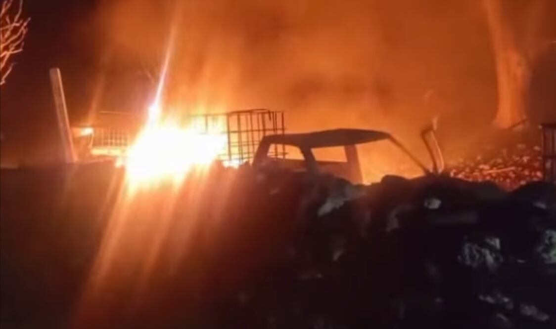 Explosión en Tetepango | Foto: especial